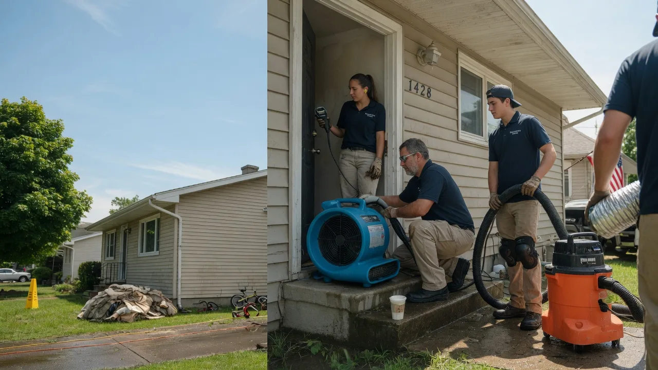 Water Damage Restoration in Edwards, IL near me